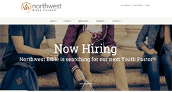 Desktop Screenshot of northwestbible.com